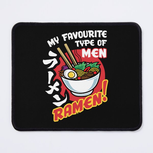 Item preview, Japanese Ramen Bowl With Chopsticks And Playful Food Typography designed and sold by deniz-.