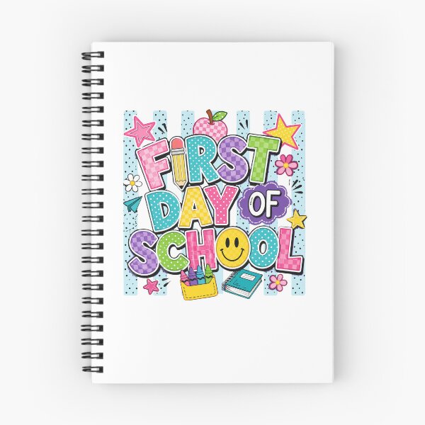 Item preview, First Day of School Colorful Teacher Student designed and sold by Merchrise.