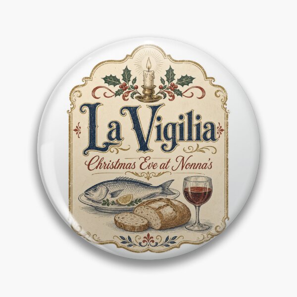 Aperçu de l'œuvre La Vigilia, réveillon de Noël chez Nonna's Vintage : menu du réveillon de Noël créée et vendue par BoosterShop.