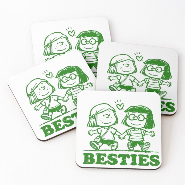 Artikelvorschau, Peanuts Marcie Peppermint Patty Beste Freundinnen entworfen und verkauft von FlutterDtealArt.