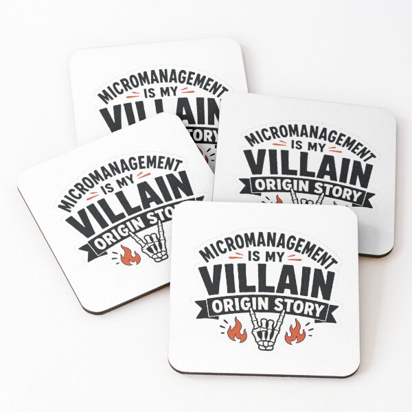 Item preview, Micromanagement Is My Villain Origin Story Funny Office Work Sarcastic Quote designed and sold by raedattia.