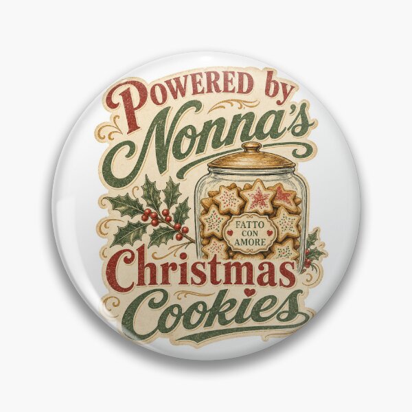 Artikelvorschau, Powered by Nonnas Christmas Cookies Vintage Keksglas entworfen und verkauft von BoosterShop.
