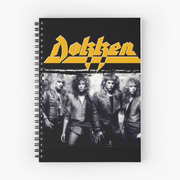 Item preview, Dokken 80s Rock Vintage Band Collage Design designed and sold by WukisWiOaima.