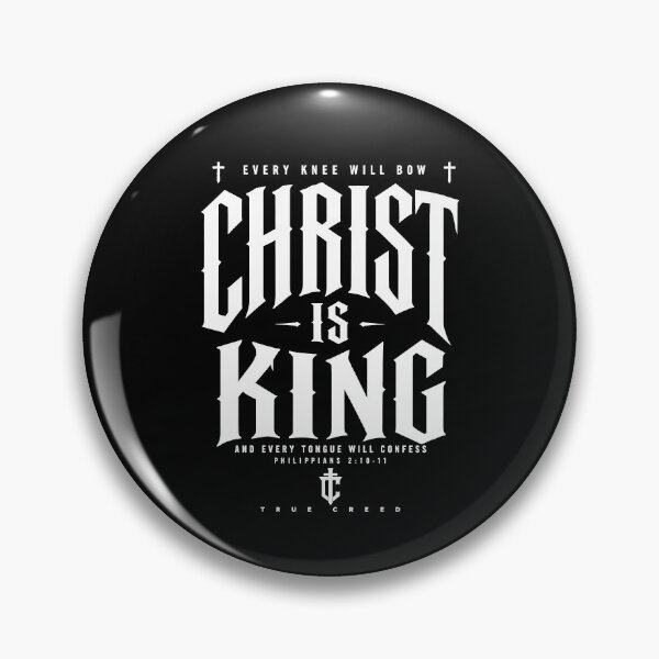 Artikelvorschau, Jedes Knie wird sich beugen Christus ist König entworfen und verkauft von chizuneart.