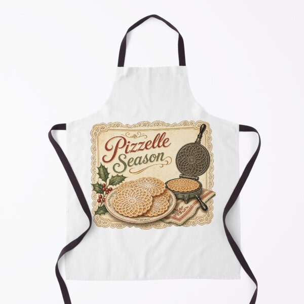 Item preview, Pizza Season Vintage Italian Christmas Waffles designed and sold by BoosterShop.
