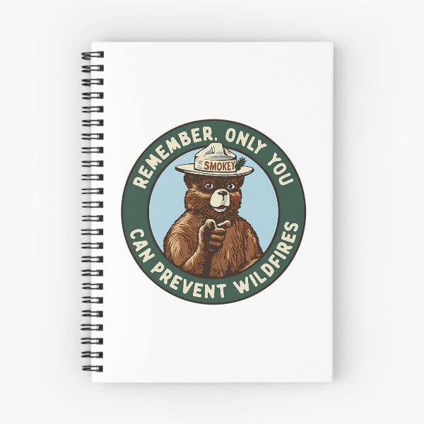 Item preview, Smokey Bear Remember Only You Can Prevent Wildfires Vintage Badge designed and sold by UKCoinsShopp.