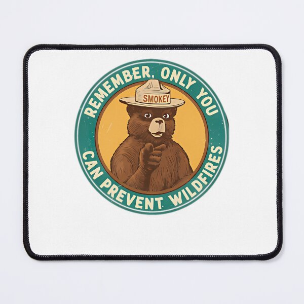 Item preview, Smokey Bear Remember Only You Can Prevent Wildfires designed and sold by UKCoinsShopp.