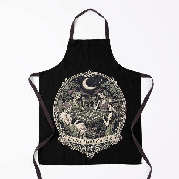 Item preview, Spooky Halloween Mahjong Club – Mahjong Lover Design designed and sold by JansenGS.
