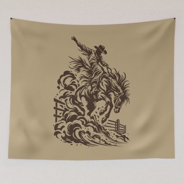 Item preview, Wild West Rodeo Cowboy Graphic designed and sold by JonelCrafts.
