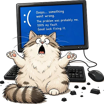 Artwork thumbnail, Computer Error by Talpha