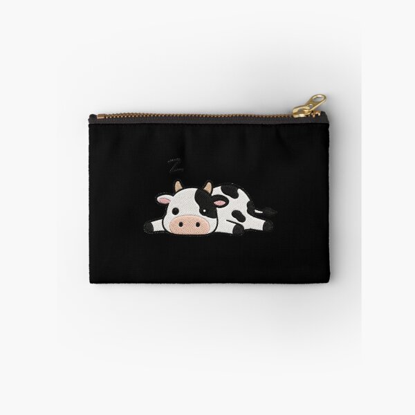 Item preview, Sleepy Cow Taking a Nap Kawaii Embroidery Patch designed and sold by ColorSplash123.