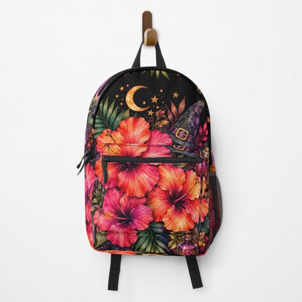 Item preview, Witchy Tropical Hibiscus | Dark Botanical Halloween Art designed and sold by IamNolmo.