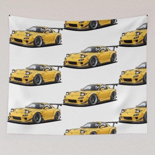 Item preview, FD RX7 Cartoon designed and sold by ToonMyRide.