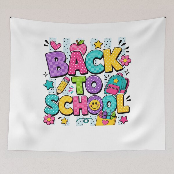 Item preview, Back to School Colorful Cute Teacher Student  designed and sold by Merchrise.