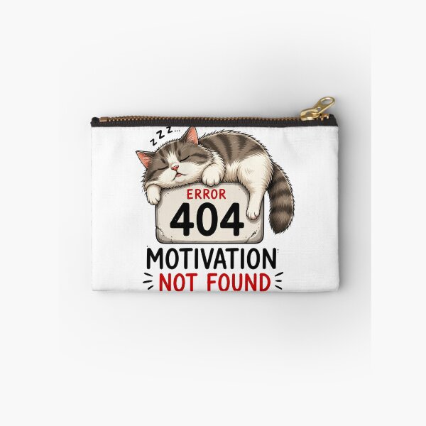 Item preview, Error 404: Motivation not found designed and sold by Talpha.