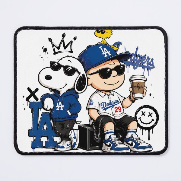 Item preview, Snoopy Joe Cool Urban Baseball designed and sold by FlutterDtealArt.