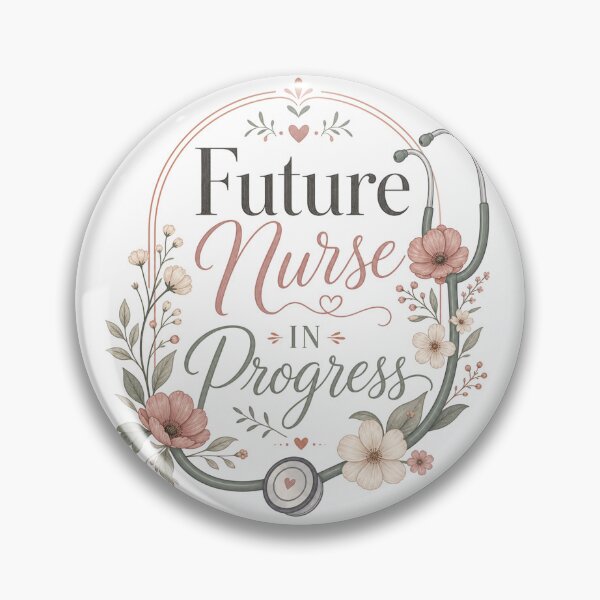 Artikelvorschau, Future Nurse in Progress – Blumen-Stethoskop entworfen und verkauft von BoosterShop.