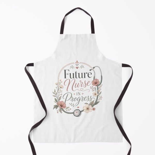 Item preview, Future Nurse in Progress – Flower Stethoscope designed and sold by BoosterShop.
