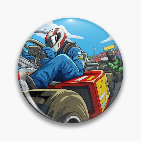 Item preview, Go Kart Racing Art | Karting Motorsport Illustration | Racing Driver Action Design designed and sold by GarnerSupplyCo.