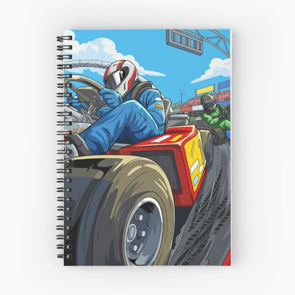 Item preview, Go Kart Racing Art | Karting Motorsport Illustration | Racing Driver Action Design designed and sold by GarnerSupplyCo.