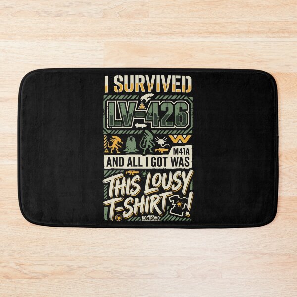 Item preview, I Survived Lv-426 designed and sold by PrintStarTeee.