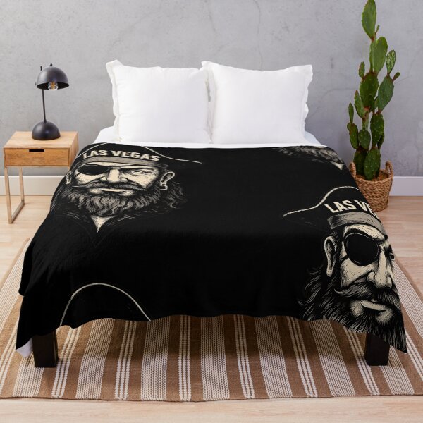Item preview, Las Vegas Pirate Skull Vintage Engraving Artwork designed and sold by MichaelSt45634.