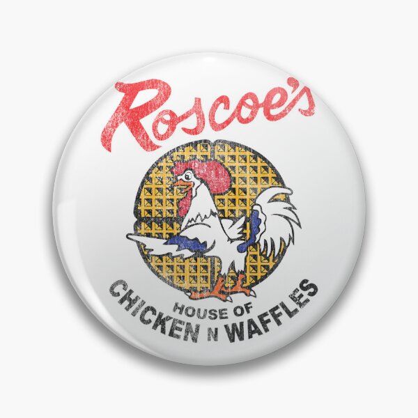 Item preview, Waffle Circle Rooster Mascot Cursive Script designed and sold by TimelessChic.