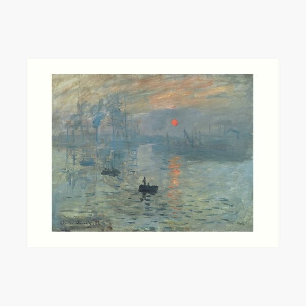 Impression, Sunrise - Claude Monet Art Print