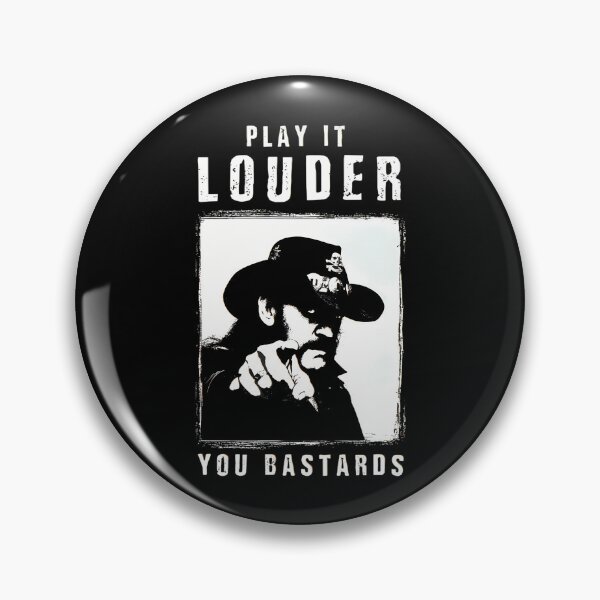 Item preview, Play It Louder You Bastards Lemmy Kilmist.er Meme designed and sold by Prints3000.