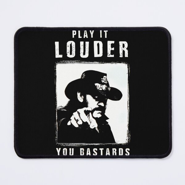 Item preview, Play It Louder You Bastards Lemmy Kilmist.er Meme designed and sold by Prints3000.