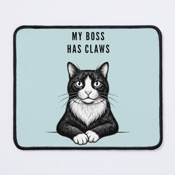 Item preview, My Boss Has Claws designed and sold by MagicTheDog.