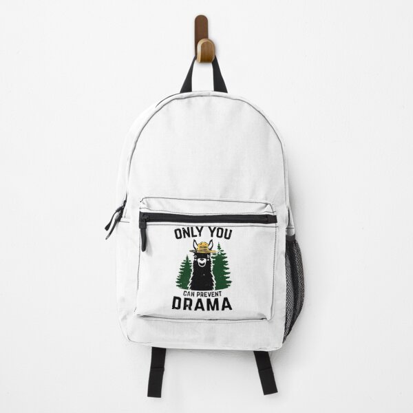 Item preview, The Original Only You Can Prevent Drama Llama Grunged - Smokey Bear Parody designed and sold by UKCoinsShopp.
