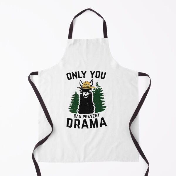 Item preview, The Original Only You Can Prevent Drama Llama Grunged - Smokey Bear Parody designed and sold by UKCoinsShopp.