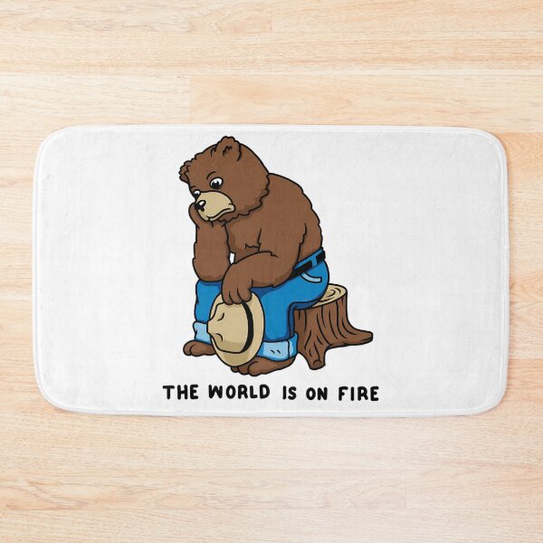 Item preview, The World Is On Fire designed and sold by UKCoinsShopp.