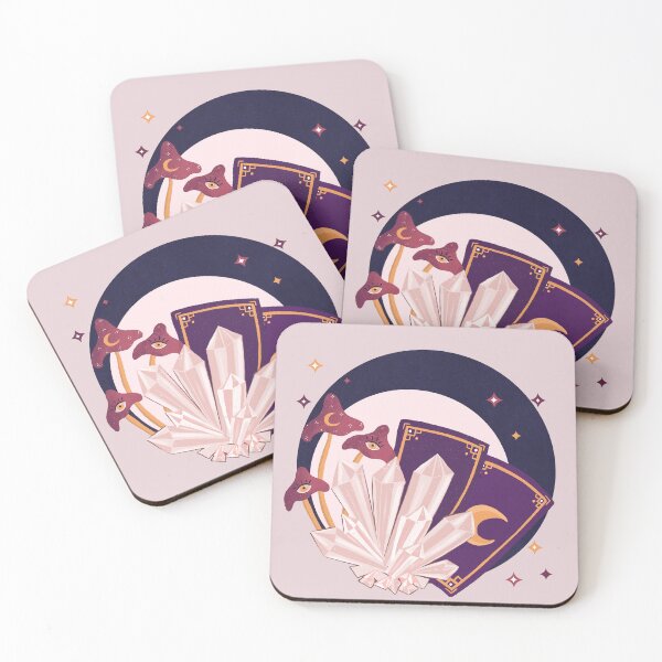 Item preview, Just a little magic - Esoteric retro bubble badge designed and sold by Home Cyn Home.