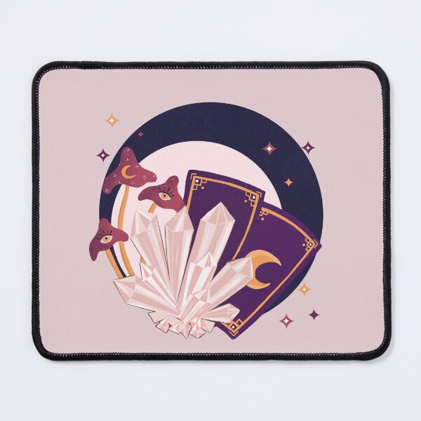 Item preview, Just a little magic - Esoteric retro bubble badge designed and sold by Home Cyn Home.