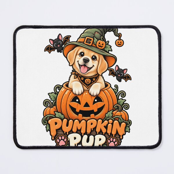 Item preview, Cute Pumpkin Pup Halloween Dog | Funny Puppy Witch Hat Gift designed and sold by KnrNazimTHRE4DS.