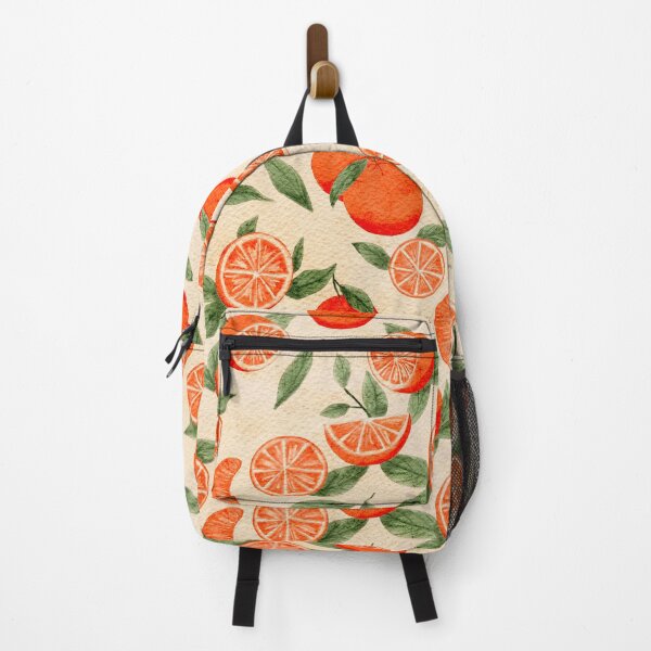 Item preview, Vintage Watercolor Citrus Orange Seamless Pattern designed and sold by LafinaArt.