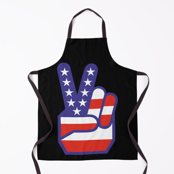 Item preview, American Flag Star Peace Hand Symbol designed and sold by TimelessChic.