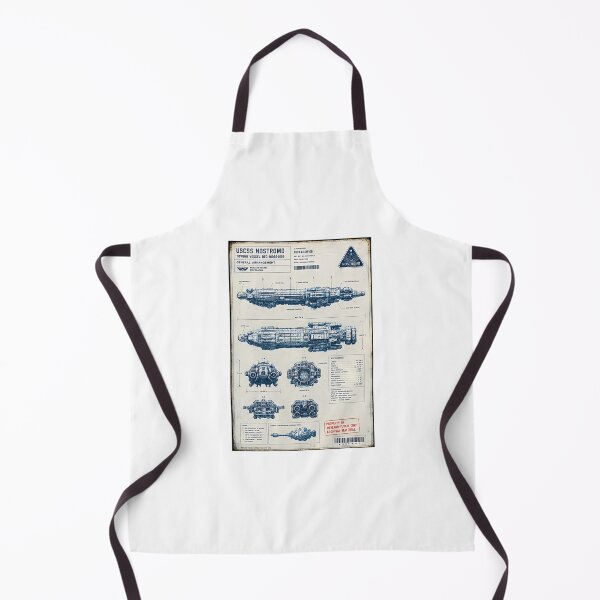 Item preview, Uscss Nostromo Blueprint designed and sold by PrintStarTeee.