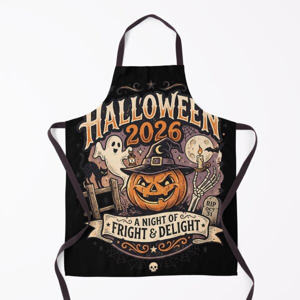 Item preview, Vintage Halloween 2026 Fright & Delight designed and sold by DarkOriginArts.