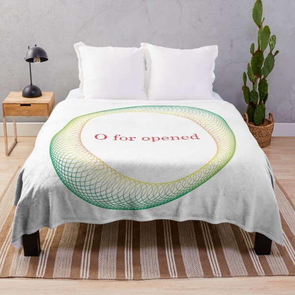 Item preview, O for opened designed and sold by nogamax.