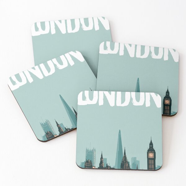 Item preview, London Skyline, Vintage Big Ben Art designed and sold by MarkedArtPrints.