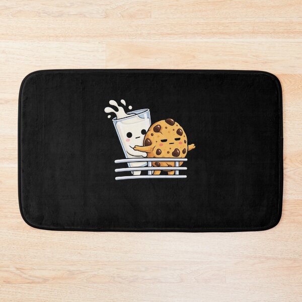 Item preview, Cute Milk and Cookies Lovers by the Railing designed and sold by elderberry.