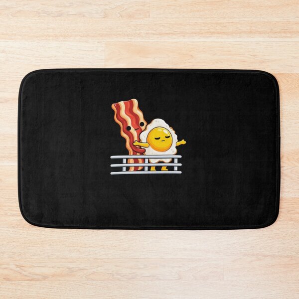 Item preview, Funny Bacon And Egg Breakfast Lovers Ship Railing Hug Art designed and sold by elderberry.