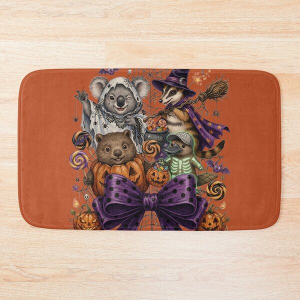 Item preview, Australian Halloween Animals - Spooky Wombat Numbat Platypus Koala designed and sold by Wennebabs.