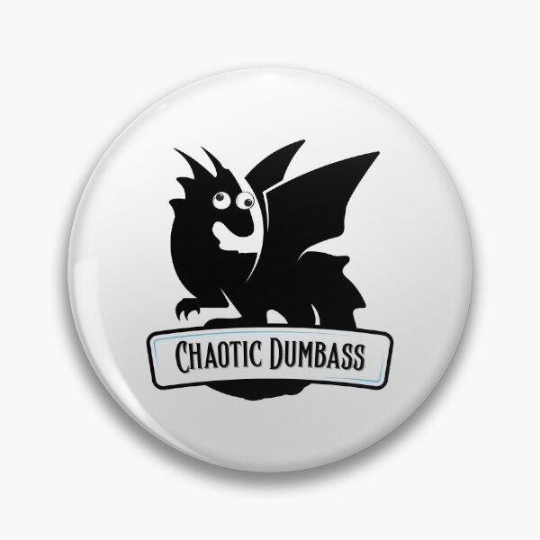 Item preview, Chaotic Dumbass Dragon designed and sold by Kit Barrie Creations.