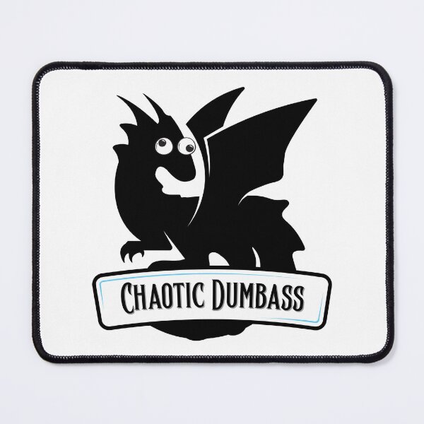 Item preview, Chaotic Dumbass Dragon designed and sold by Kit Barrie Creations.