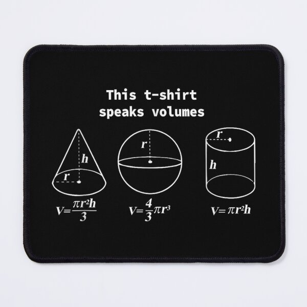 Item preview, Funny Math Teacher Speaks Volumes designed and sold by Foxintheloart.