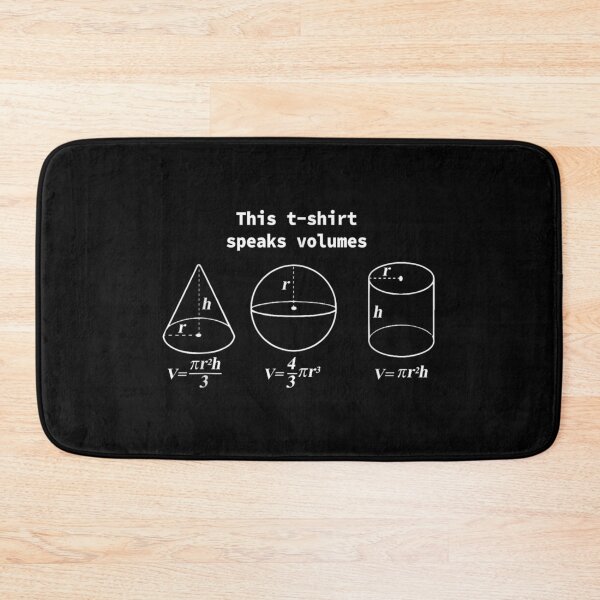 Item preview, Funny Math Teacher Speaks Volumes designed and sold by Foxintheloart.